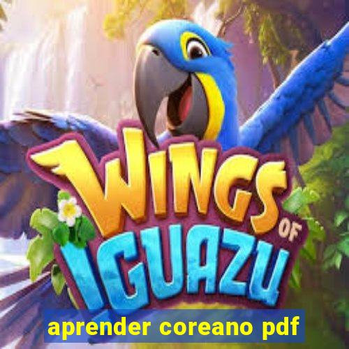 aprender coreano pdf